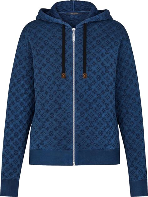 lv blue hoodie|louis vuitton hoodie.